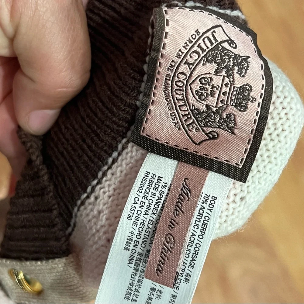 Juicy couture Colorful Knit Beret